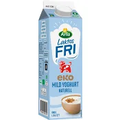 Mild Yoghurt Naturell 1,5% Laktosfri Ekologisk 1000g Arla Ko®