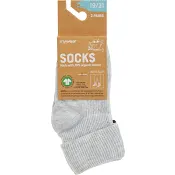 Babysocka London 2p Grå 19/21 ICA I love eco