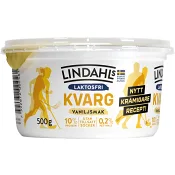 Kvarg Vaniljsmak Laktosfri 0,2% 500g Lindahls