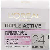 Dagkräm Triple Active 24H 50ml Loreal