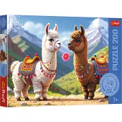 Pussel Colourful Lama 200 bitar Trefl