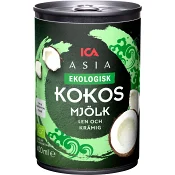 Kokosmjölk Ekologisk 400ml ICA