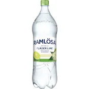 Kolsyrat vatten Fläder/Lime 1.5l Ramlösa