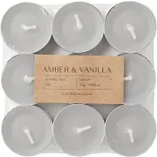 Doftvärmeljus Lucia amber&vanilla