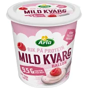 Kvarg Mild Hallon 0,2% Laktosfri 1000g Arla®