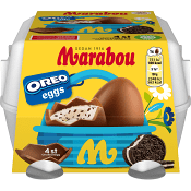 Chokladägg Oreo 128g 4-p Marabou