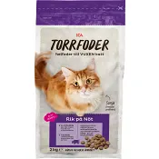 Kattmat Torrfoder Nöt 2kg ICA