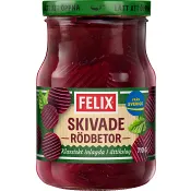 Skivade Rödbetor 710g Felix