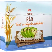 Surdegsknäckebröd Crisp Råg 200g ICA