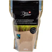 Muscovadorörsocker Ljust 400g Fairtrade Dansukker