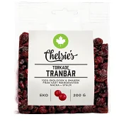 Tranbär Torkade Ekologisk 200g Chelsie's