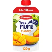 Yogo mums Mango & äpple Från 1år 120g Semper