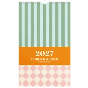 VäggKalender Familj Blocking 2027