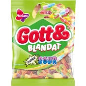 Godis Gott & Blandat Super sur 170g Malaco