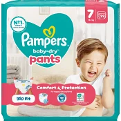 Byxblöjor Baby Dry Pants Strl 7 15+kg 29p Pampers