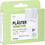 Plåster Sensitive 6cm 1m ICA Hjärtat