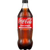 Läsk Cola Zero 1l Coca-Cola
