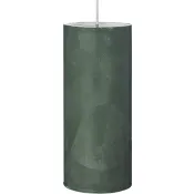 Blockljus stearin mörk grön ICA