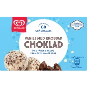 Glass Vanilj krossad choklad 500ml GB Gräddglass