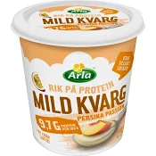 Kvarg Mild Persika Passion Laktosfri 0,2% 1000g Arla®