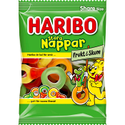 Godis Stora Nappar Frukt & Skum 170g Haribo