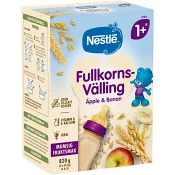 Fullkornsvälling Äpple  Banan 1år 2x410g Nestlé