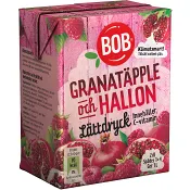 Lättdryck Granatäpple & hallon Koncentrat 2dl BOB