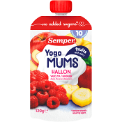 Yogo mums Äpple, banan & hallon Från 1år 120g Semper