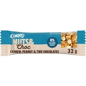 Bar Nuts & Choc Cashew 32g Corny