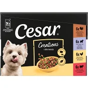 Hundmat Våtfoder Multipack 24-p Cesar
