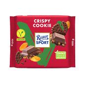Chokladkaka Vegan Crispy Cookie 100g Ritter