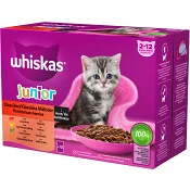 Kattmat Junior klassiska måltider 12-p Whiskas