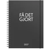 Kalender Få det gjort svart 2027