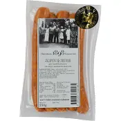 Kryddkorv Kabanoss grovmald Jalapeno/Cheddar/Kabanoss 230g Hirschmans Charkuteri