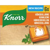 Hönsbuljongtärningar 6-p 3l Knorr