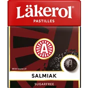 Halstabletter Salmiak 25g Sockerfri Läkerol