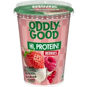 Havremellanmål Proteingurt Berries Glutenfri 1,7% 400g Oddlygood®