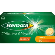 Energy Apelsinsmak Brustablett Sockerfri 30-p Berocca