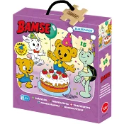 Pussel Bamse Jubileum 15bitar Kärnan