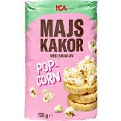 Majskakor Popcor 125g ICA