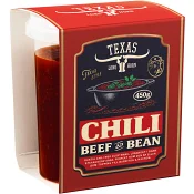Chili Färsk Beef and Bean 450g Texas Longhorn
