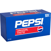 Läsk Pepsi 10-pack 33cl Pepsi