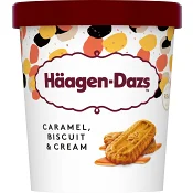 Glass Caramel, biscuit & cream 460ml Häagen-Dazs
