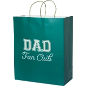 Presentpåse Dad fan club 26x31 cm