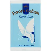 Gelatinblad Favorit 10-p Favorit