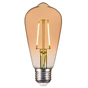 LED Dekorationsbelysning ST64 E27 100lm ICA