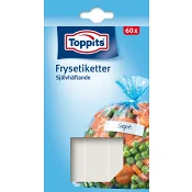 Frysetiketter 60st Toppits