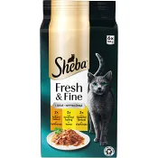 Kattmat Kalkon/Kyckling/Fjäderfä 6x50g Sheba