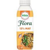 Gräddalternativ Mat 15% Laktosfri 250ml Flora
