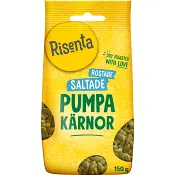 Pumpakärnor Torrostade & lättsaltade 150g Risenta